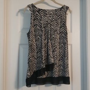 Sleeveless blouse